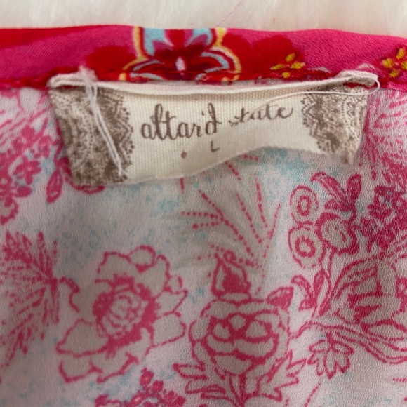 Altar’d State Boho Hippie Tie Crop Top Large - Picture 10 of 10